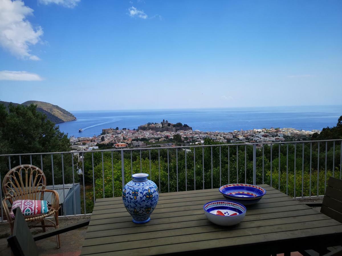 Villa Belvedere Ліпарі Екстер'єр фото